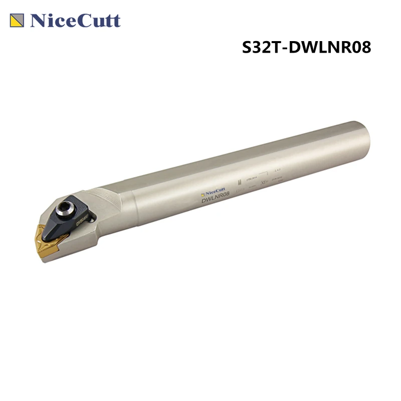 Nicecutt токарные инструменты S32T DWLNR08 внутренний токарный инструмент держатель для
