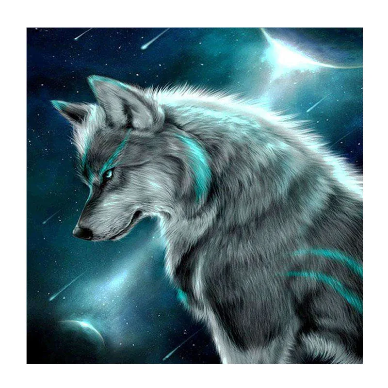 

5D DIY Diamond Painting wolf Diamond Mosaic Picture Of Rhinestones Diamond Embroidery Cross Stitch Animal Home Decor Gift