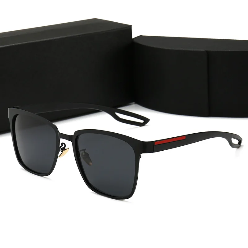 

New polarizing sunglasses men's high definition Sunglasses anti ultraviolet toad glasses driving glasses 2021