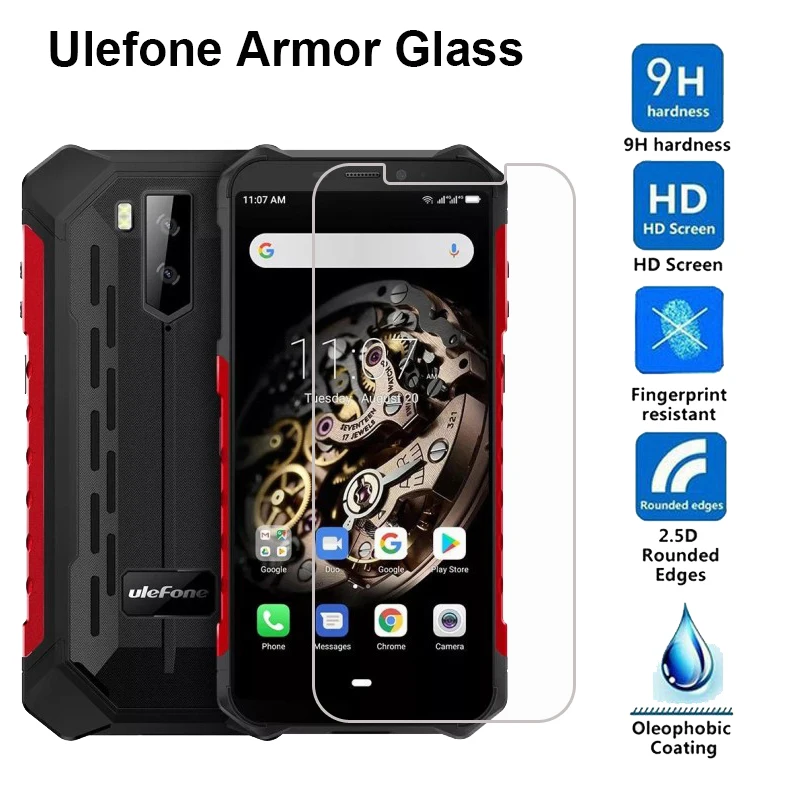 Закаленное стекло 2.5D 9H для Ulefone Armor 2 S 3 3T 5 6 6E 6S 7 защитная пленка экрана Power