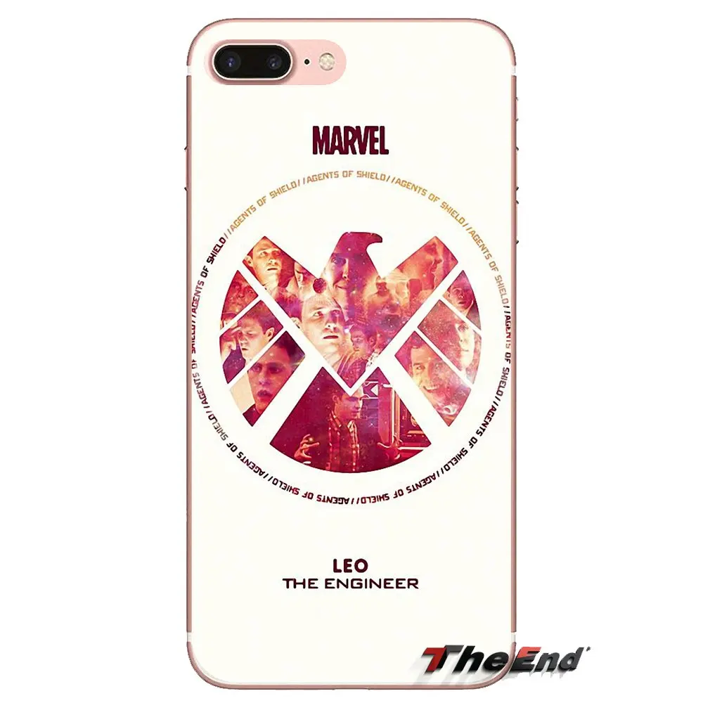 Transparent Soft Covers For Xiaomi Redmi 4A S2 Note 3 3S 4 4X 5 Plus 6 7 6A Pro Pocophone F1 Marvel S.H.I.E.L.D Agents of Shield |