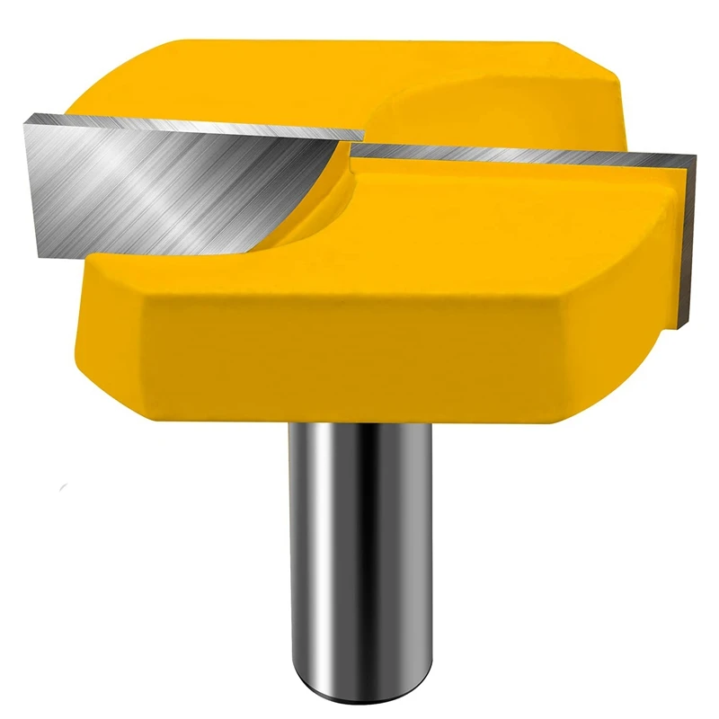 

CNC Spoilboard Surfacing Router Bits, 1/2 Inch Shank 2-1/4inch (Dia.) Bottom Cleaning Router Bits with Carbide Tipped