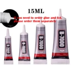 Универсальный клей B7000, 15 мл, B-7000 клей, эпоксидная смола, для ремонта сотовых телефонов, ЖК-экранов, суперклей B 7000