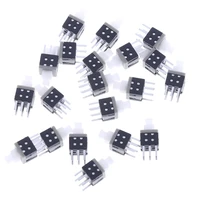 20pcs40pcs 5 8x5 8mm self locking switch push button switch dip 6 pins tactile buttons