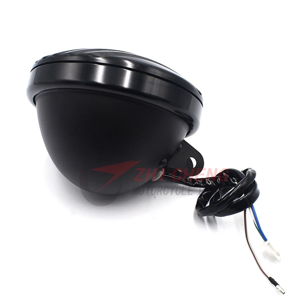 Круиз-Мотоцикл 5 3/4 &quot металлическая фара с крышкой для гриля Yamaha XV250 750 Drag Star 400