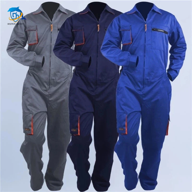 Новая рабочая универсальная униформа для мужчин и женщин сиамская одежда сварки