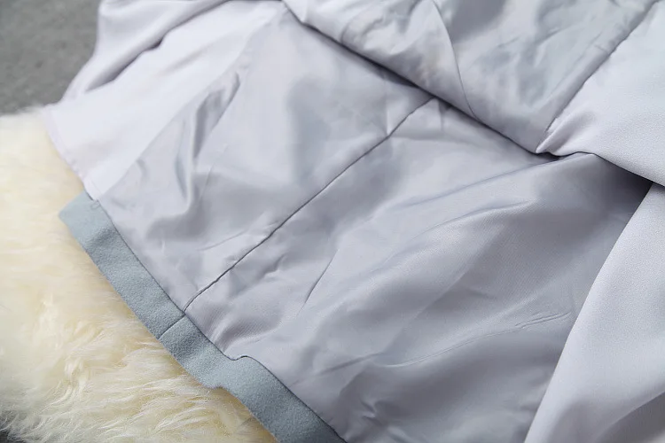 Новинка зимний женский комплект длинный рукав воротник-стойка короткая куртка