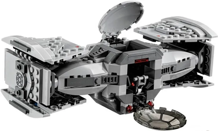 354 шт. для lEgoelys STar Wars The Force TIE усовершенствованный прототип Пробуждение