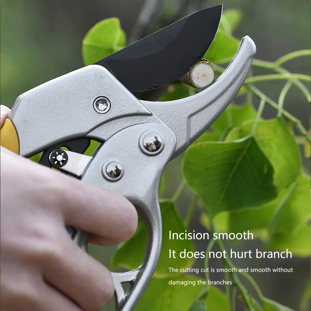 

Garden Pruning Shear High Carbon Steel Handle Cutter Gardening Plant Tree Scissor Branch Pruner Trimmer Tools