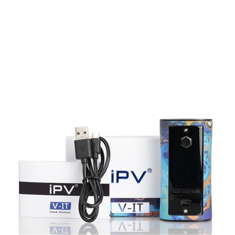 Полная распродажа! G-taste IPV V-IT 200 Вт TC коробка мод fit 510 поток Vape танк атомайзер от Dual