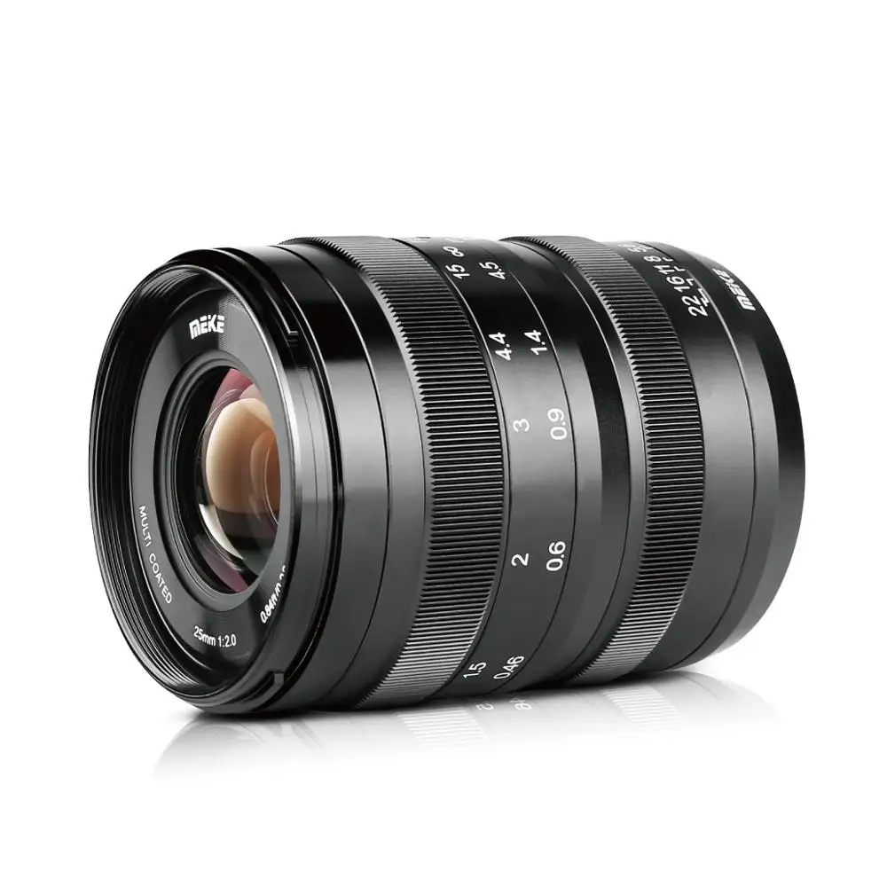 Meike 25 мм f/2 0 объектив с низким искажением ручной фокусировки для Fujifilm XT3 XT1 XT2 XT20 XA10 X