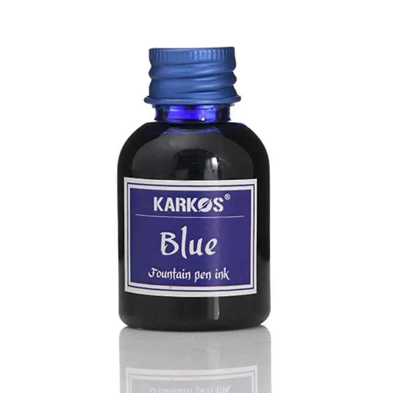 

1 PC 30ml Pure Colorful 30ml Fountain Pen Ink Refilling Smooth Liquid Inks Stationery School 10 colors quality is not hurt pen