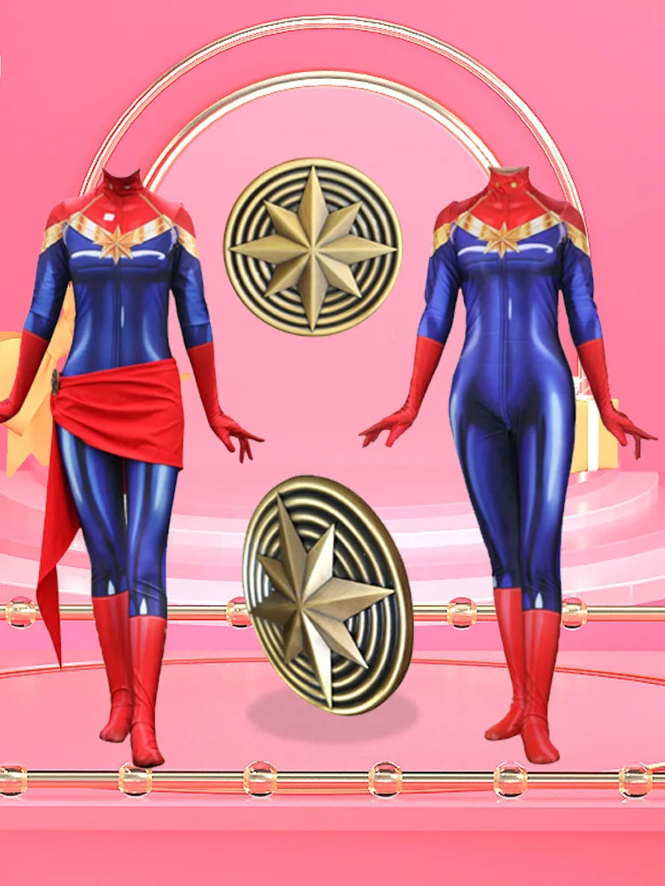 Badge with badge Одежда костюм снеговика boku no hero детская одежда костюм эльфа костюм малифисенты костюм единорога Одежда для девочек на Хэллоуин disfraz - Цвет: Badge with badge