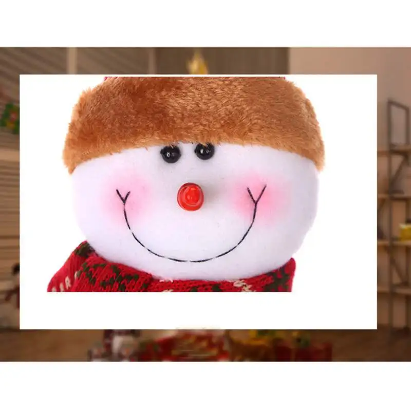 Рождественский Санта Клаус снеговик медведь кукла украшение кулоны игрушка на