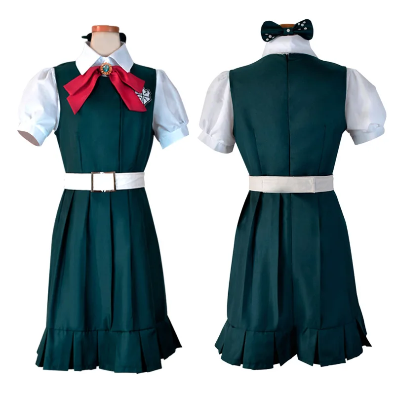 

Женский костюм для косплея из аниме «данганронпа 2», школьная форма из аниме «Despair Sonia Nevermind», костюм для вечеринки на Хэллоуин