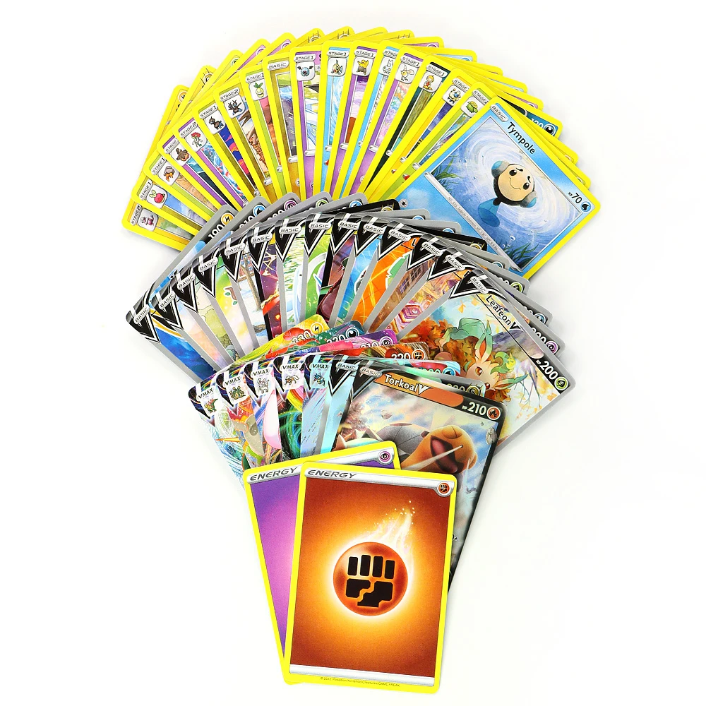 42 штуки/набор Покемон-карты Покемон металлическая коробка Такара Томи боевые