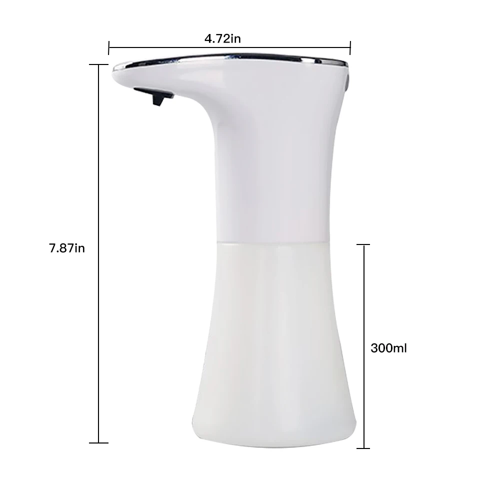 

350ML Smart Automatic Induction Soap Dispenser Bathroom Liquid Soap Liquid Distributor Foam Dispenser Touchless Hand Sanitizer