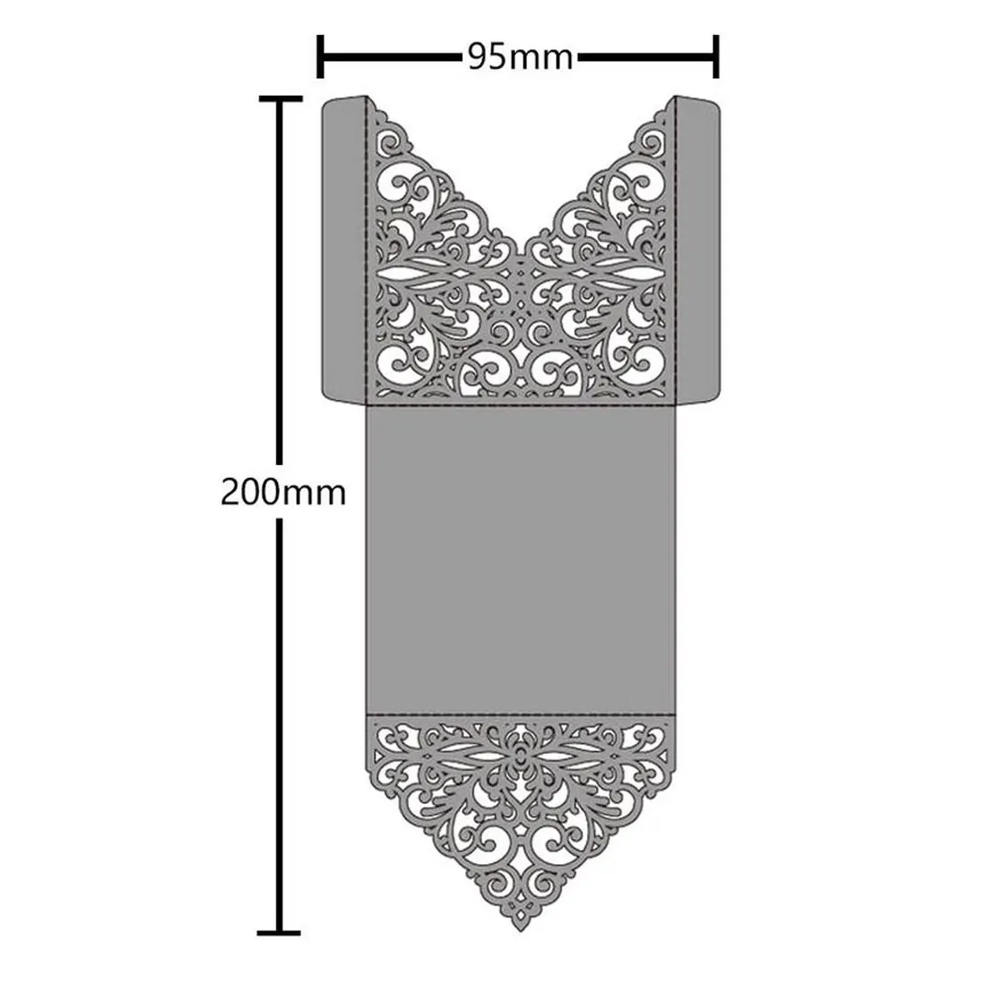 Новые креативные конвертные штампы конверты металлические режущие полые