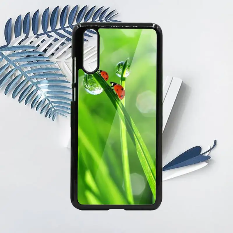

four leaf ladybug daisy animal Phone Case PC For Samsung galaxy S note 8 9 20 10 e lite2019 plus pro ultra