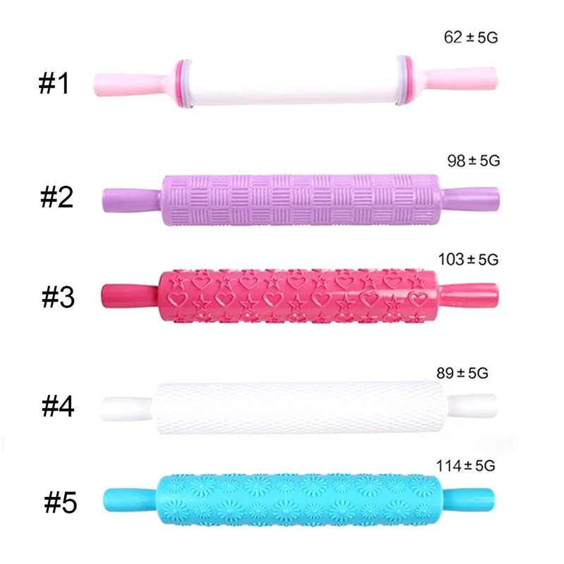 Снежинка пластиковые узорные тиснения Скалка инструменты для украшения тортов