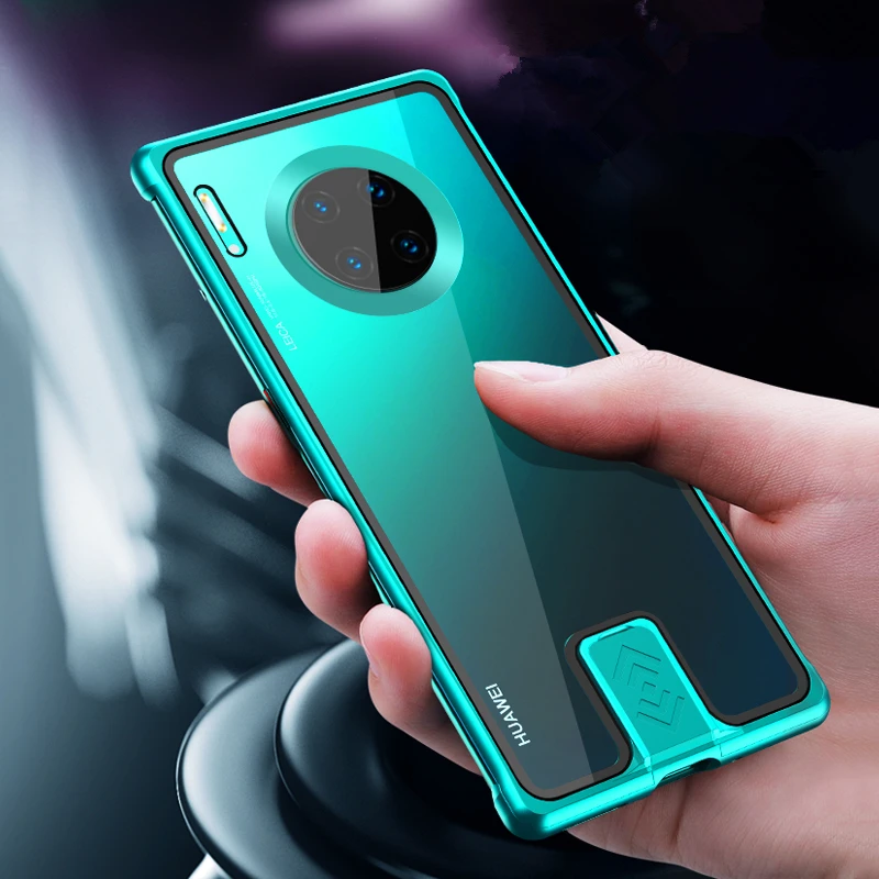 Чехол OMEVE для Huawei P30 Mate 30 20 Pro металлические чехлы бамперы телефона Honor чехол из