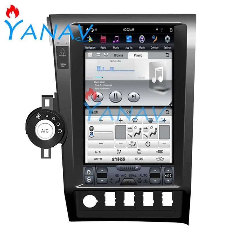 

car Radio Player 13.6" Android car GPS navigation For-TOYOTA Tundra 2007-2011/Sequoia 2007-2018 car multimedia player car stereo