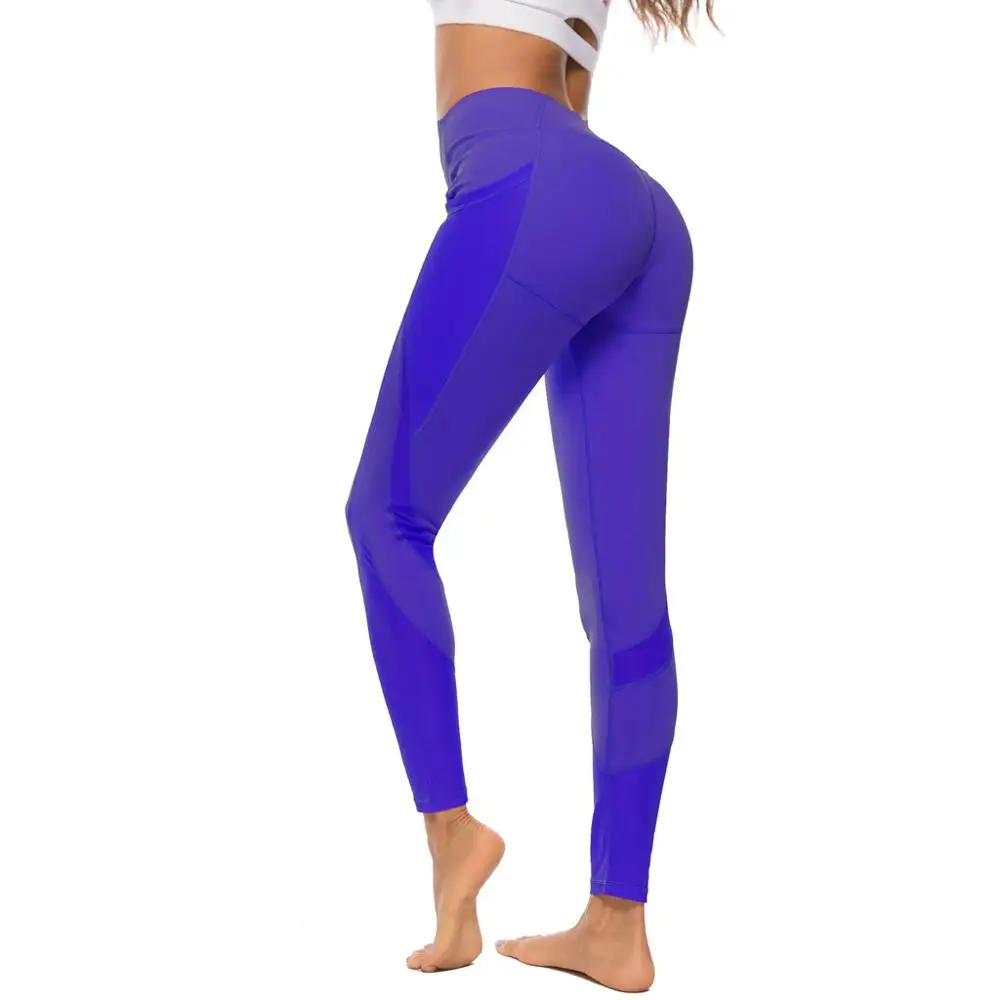 Модные женские спортивные штаны для фитнеса бега йоги марлевые карманы