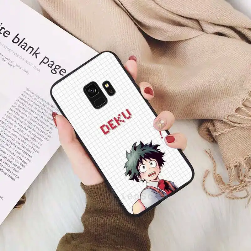 

My Hero Academia Cartoon Anime Japan Phone Case For Samsung Galaxy S5 S6 S7 S8 S9 S10 S10e S20 edge plus lite