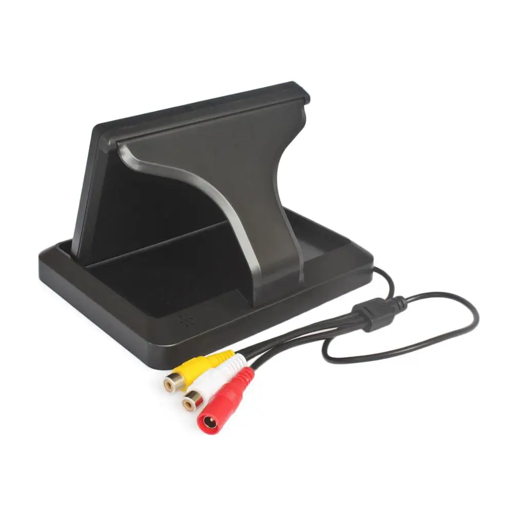 DIYSECUR Беспроводная 5 &quotFoldabel автомобильный монитор светодиодная камера заднего