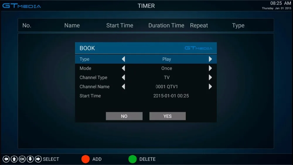 GTmedia GTS pro Android 6,0 4K ТВ-бокс DVB-S2 спутниковый приемник-декодер 2 Гб ОЗУ 8 Гб ПЗУ Amlogic S905D BT4.0 смарт-приставка