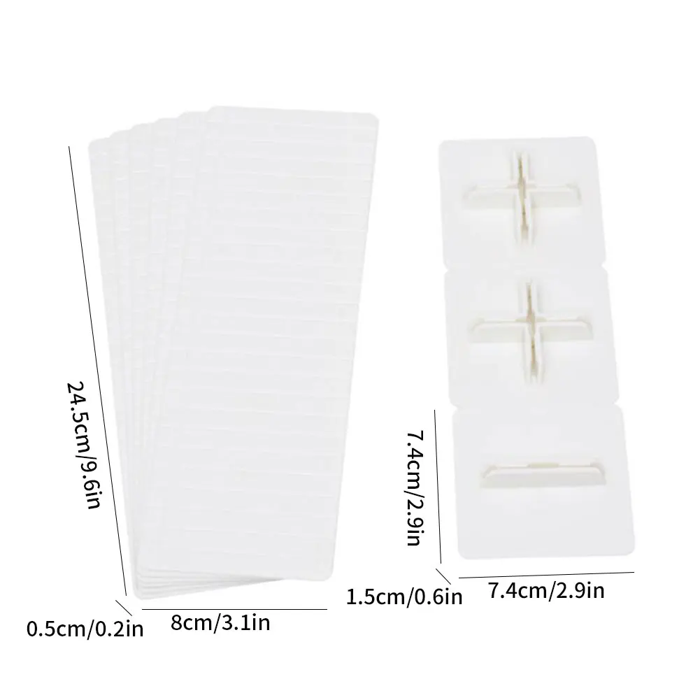 

6PCS Adjustable Separators Grid Clapboard Free Combination Plastic Drawer Dividers Partition Board For Kitchen Home Organizing