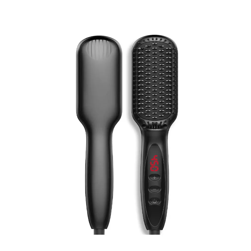 Выпрямитель для волос выпрямитель бороды плоский утюжок расческа стайлер щетка |