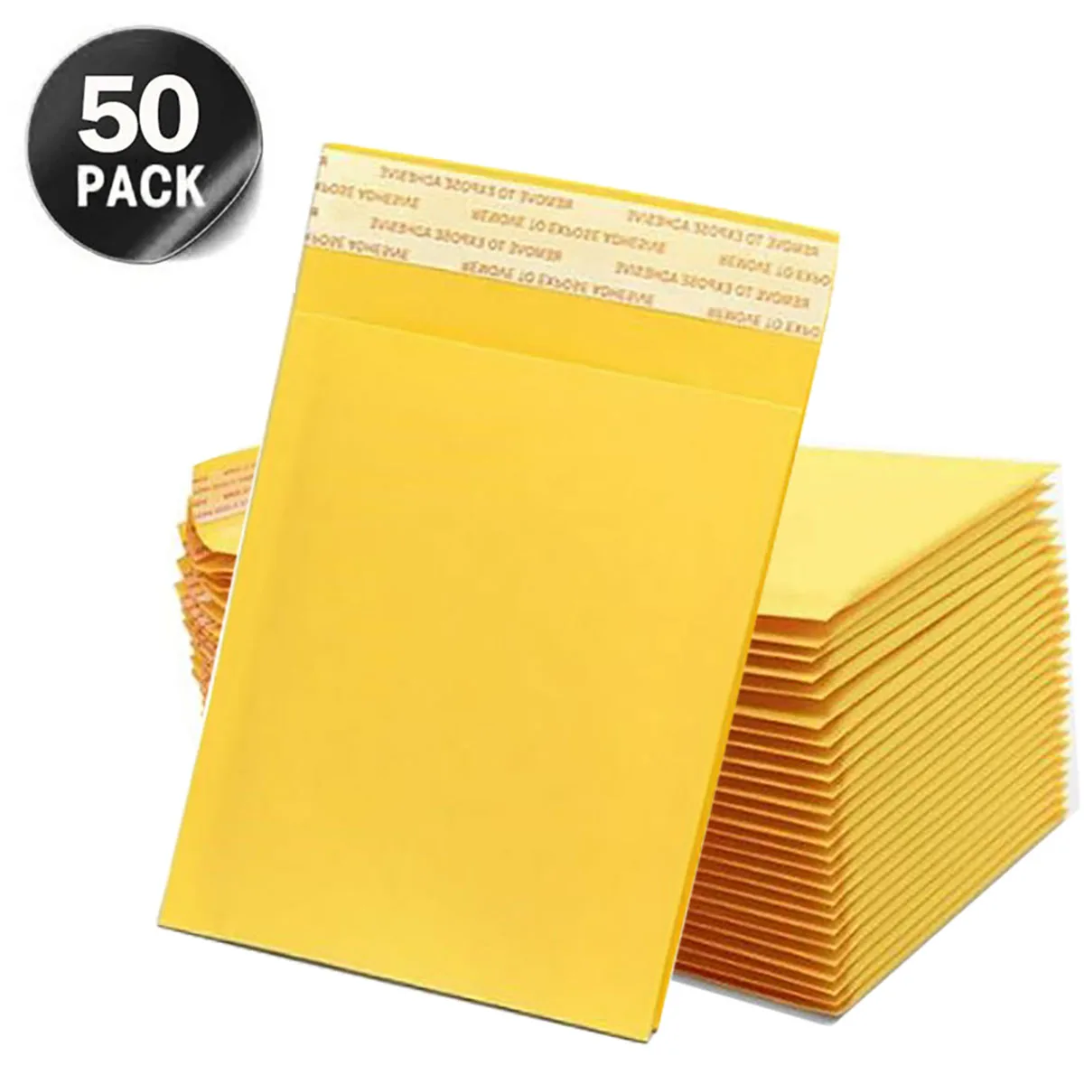 Желтая крафт-бумага 50 шт./компл. конверты для почтовых отправлений, конверты для упаковки Поли-конвертов, упаковочные сумки для бизнеса