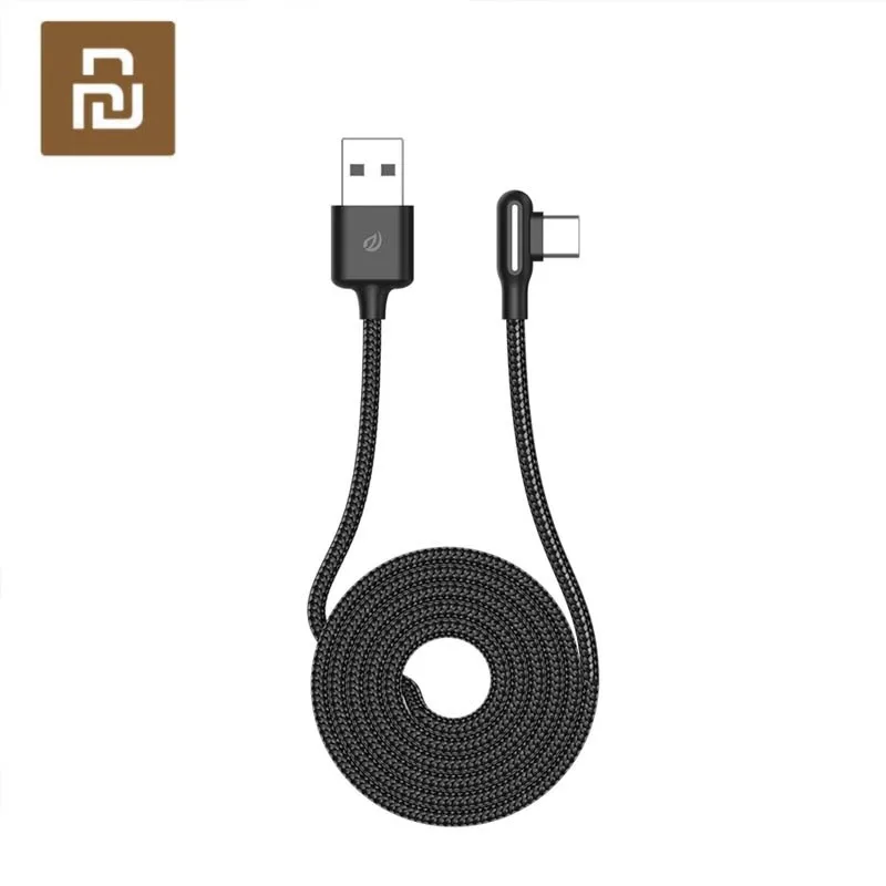 Новинка Youpin WSKEN нейлоновый Плетеный портативный умный дом Type-C длина 0 4 м 1 2 |