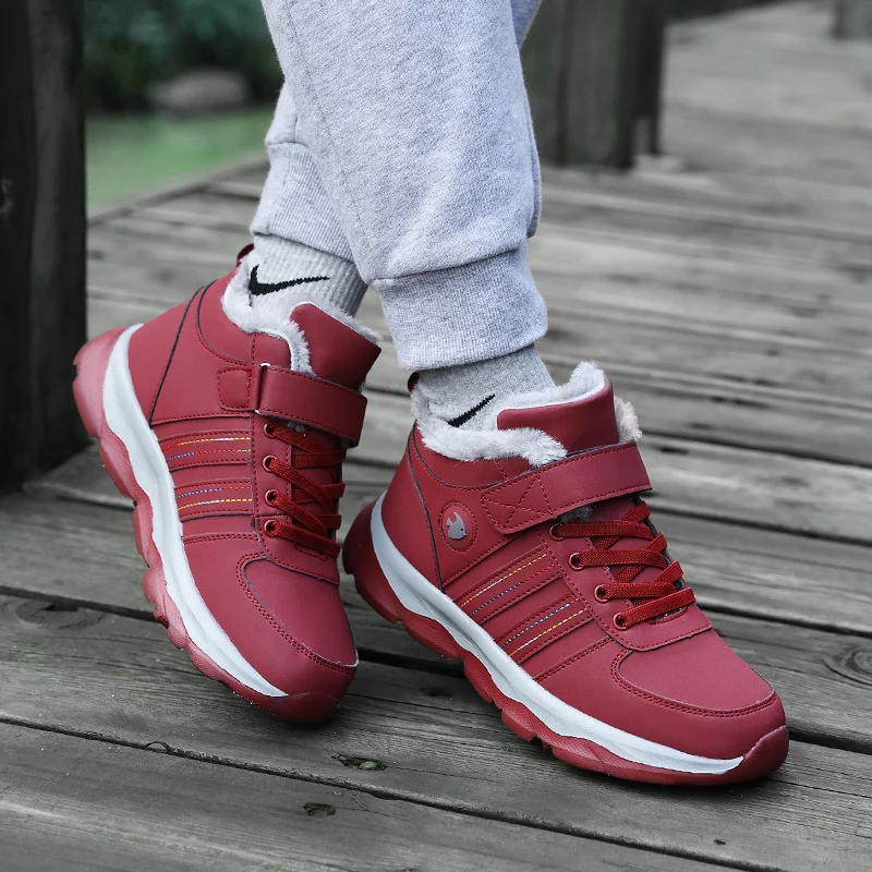 

Беговые кроссовки мужская Молодежная Спортивная обувь Брендовая зимняя спортивная обувь для мужчин 34-44 Мужская Беговая спортивная обувь д...