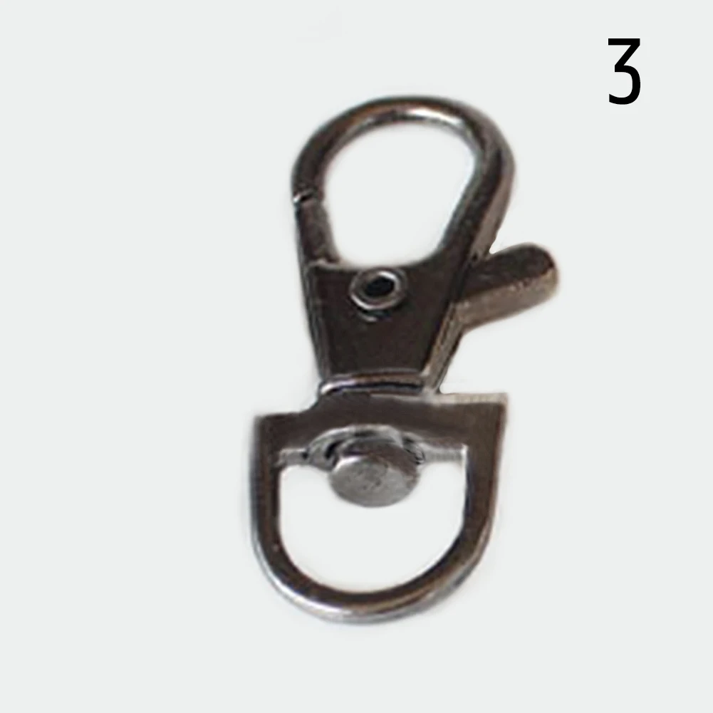1 шт. прочный металлический карабин пружинный зажим для ключей брелок ремешок