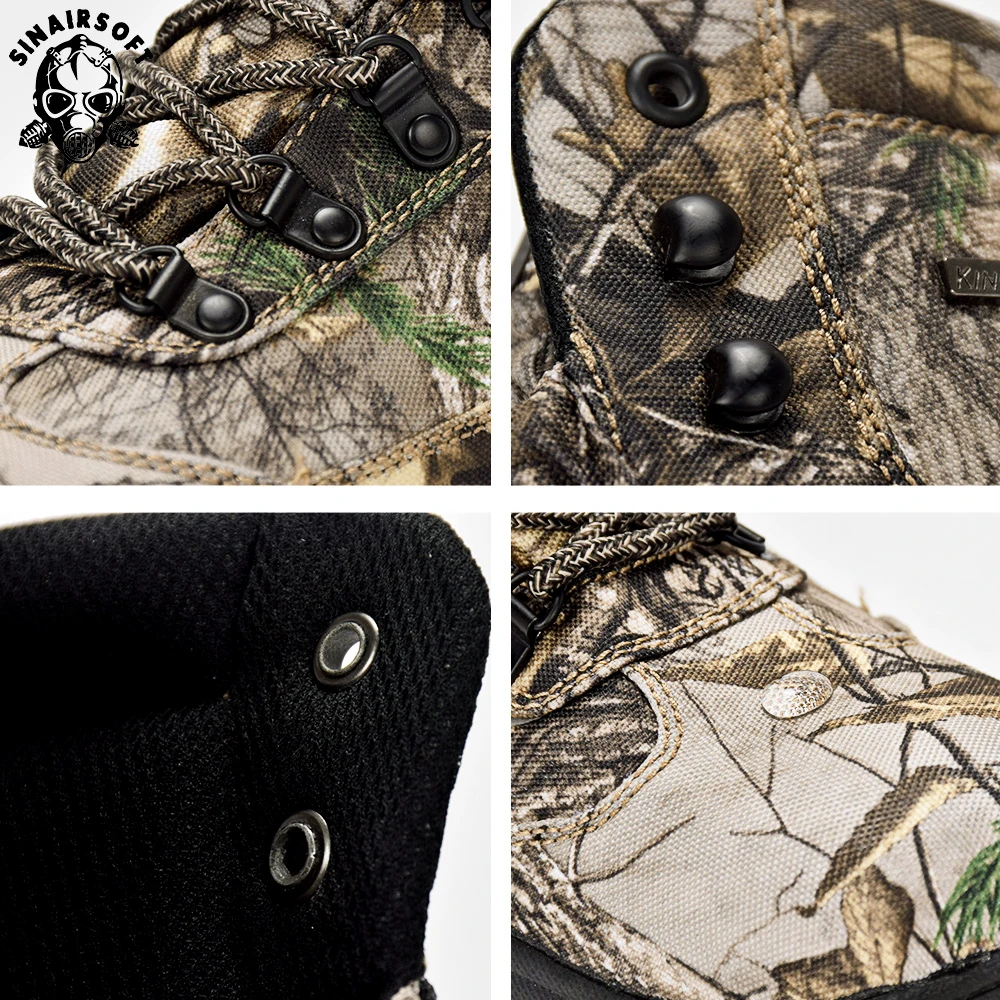 Мужская Уличная Водонепроницаемая походная обувь военная армейская тактическая