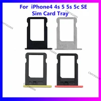 for sim card holder tray slot adapter socket replacment repair parts for iphone 4 4s 5 5s 5c se