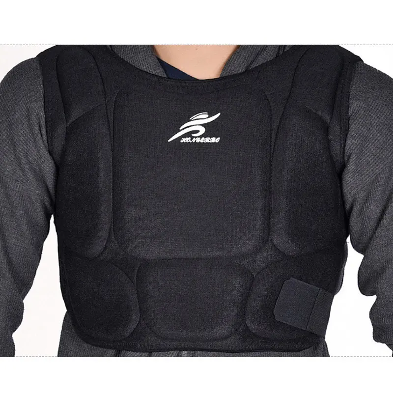 Санда Каратэ грудь протектор кикбоксинг команда обучение бюст Защита тела Броня