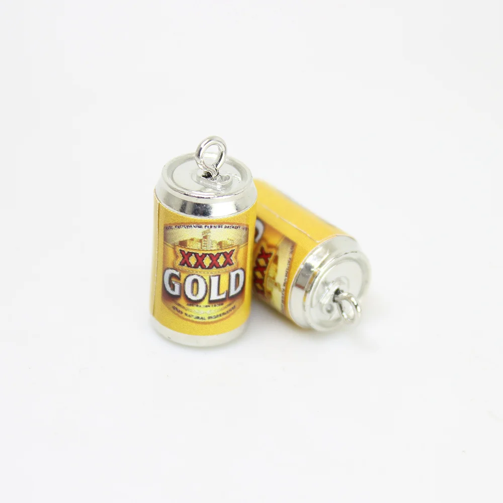 8 шт./партия подвеска в виде бутылки с пивом