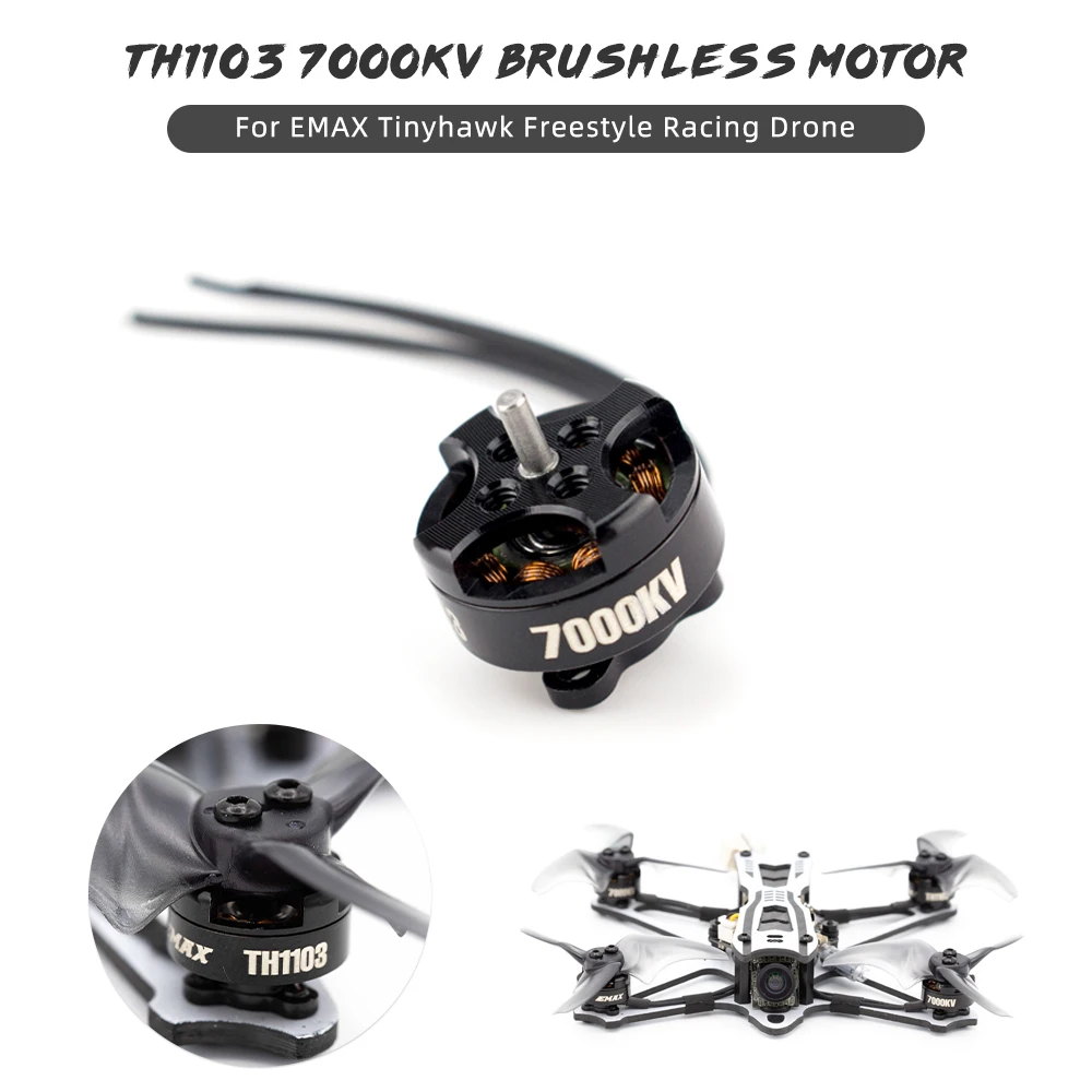 Для бесщеточного двигателя EMAX Tinyhawk Freestyle TH1103 7000KV 1-2S | Игрушки и хобби