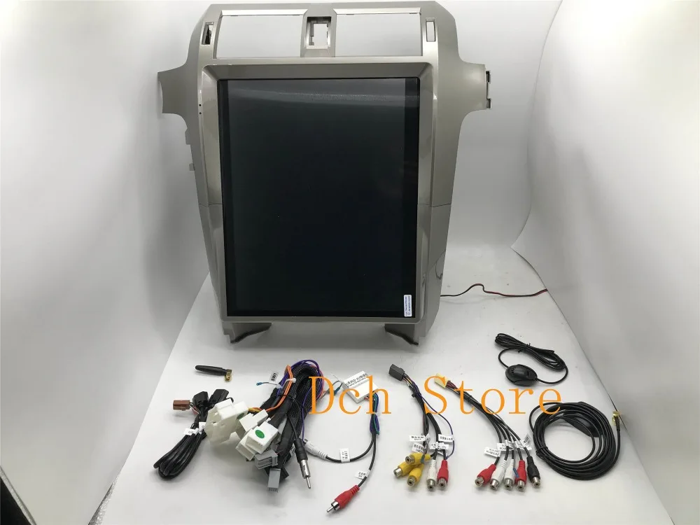 15 дюймов tesla стиль Android 8,1 PX6 автомобильный DVD gps навигация для lexus GX GX400 GX460 радио Поддержка 360