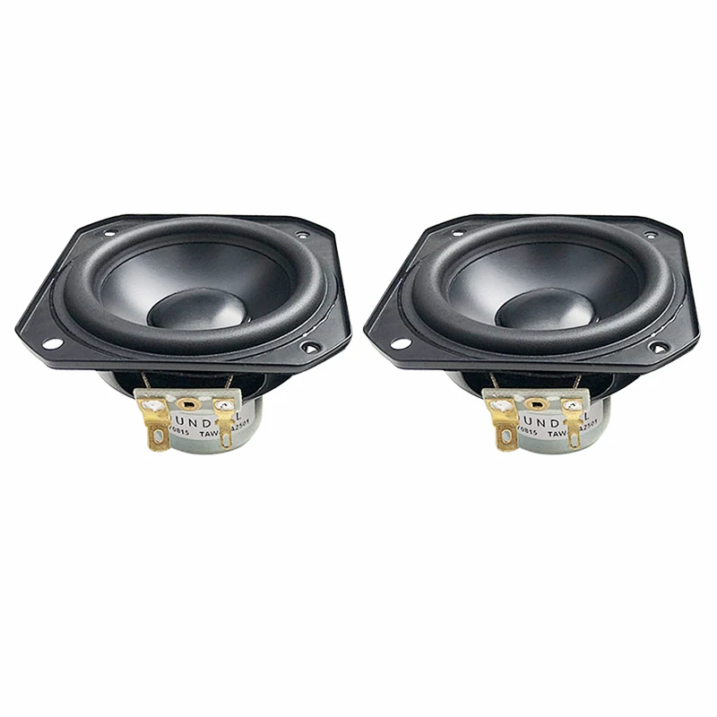 

3-дюймовый Полнодиапазонный динамик, 50 Вт, 8 Ом, высокие басы, аудиоколонка, алюминиевая раковина, неодимовый Громкий динамик для звуковых ча...