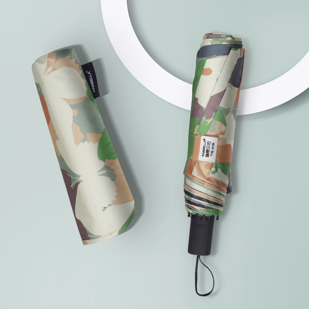 

Складной зонт, женские складные зонты, защита от УФ излучения с солнцезащитным карманом, дизайнерский зонт, Женский чехол, женский зонтик