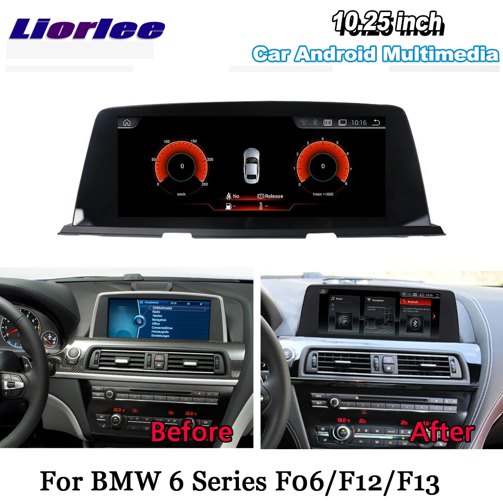 Автомобильный мультимедийный плеер для BMW 6 серии F06/F12/F13 2011 2018 Android радио CIC NBT