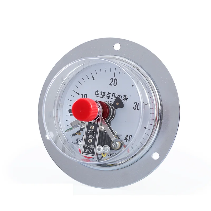 Магнитный осевой боковой Электрический контактный манометр 0 ~ 60 МПа измеритель