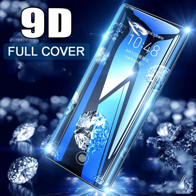 9D изогнутое полное покрытие из закаленного стекла для huawei P30 Pro P20 Lite Защитная