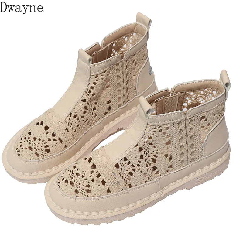 Простые Тканые Сандалии трубы Повседневные и голая обувь Дышащая с мягкой