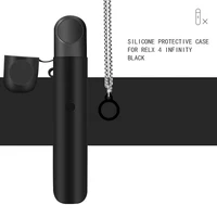 protective silicone case skin cover sleeve wrap shield for relx infinity kit scrached proof anti lost portable with necklace