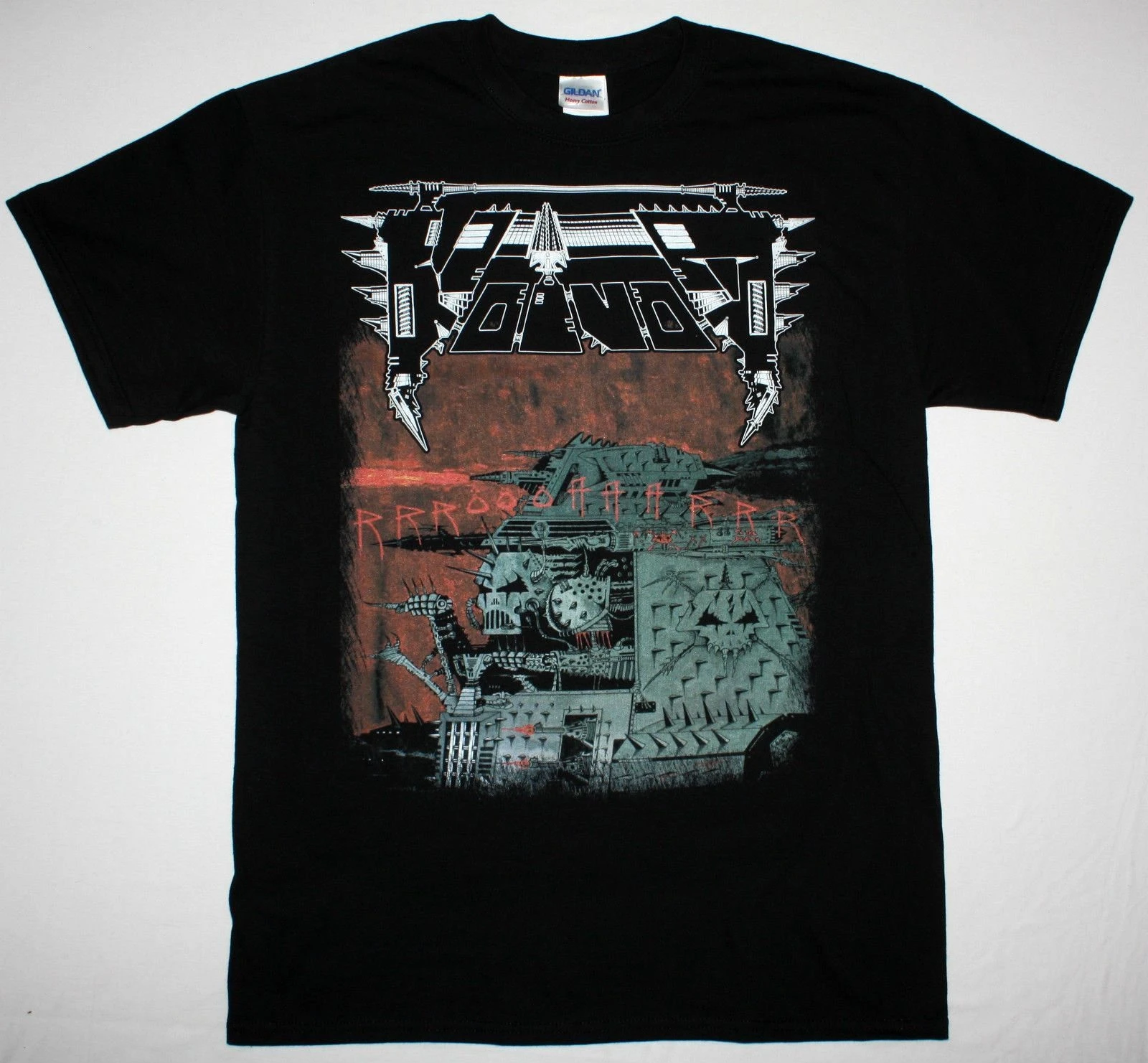 Voivod Канадская металлическая футболка короткий рукав хлопок футболки мужская